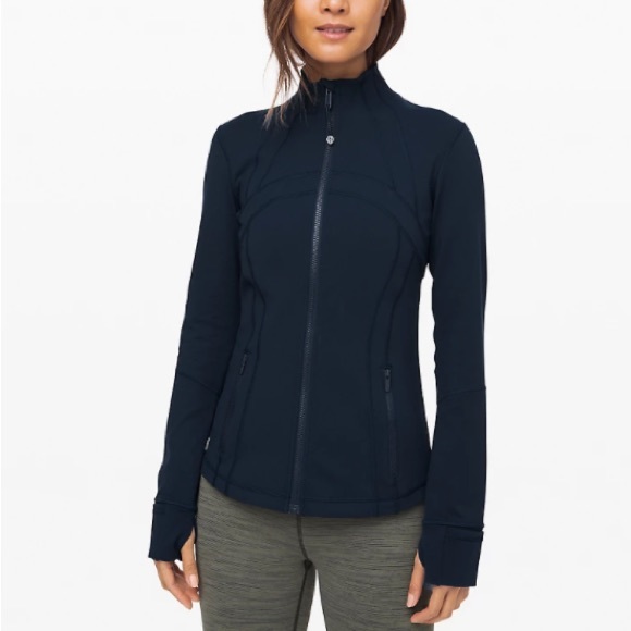 Lululemon Define Jacket Luon Navy Size 10 VGUC - Picture 1 of 7